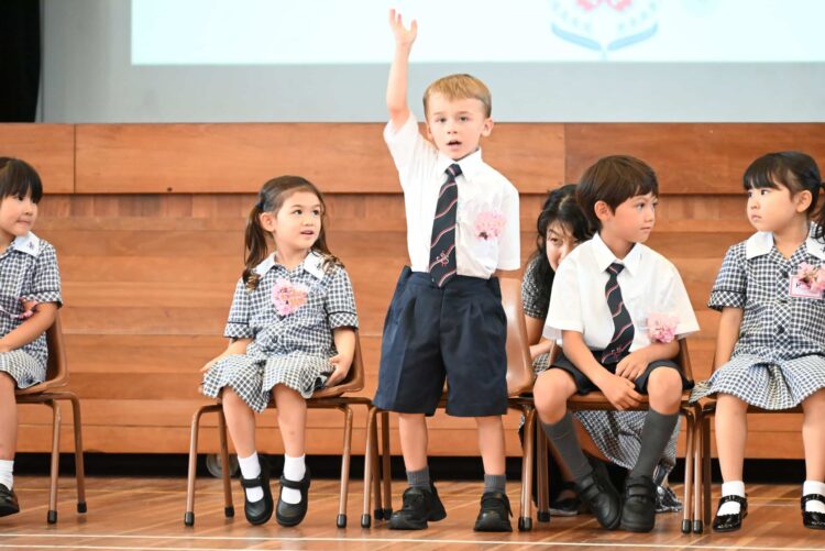 An Entrance Ceremony took place in mid-January. Image: Sydney Japanese International School.
