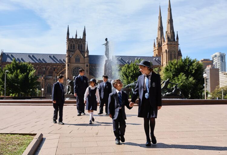 Prospective students and their families are invited to attend the St Mary’s Cathedral College Open Day in March. Image: St Mary’s Cathedral College