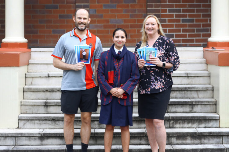 Barker College Heads of Butters House with Angelina Barnsdall. Image: Barker College