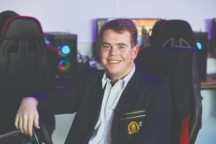 Students at Westbourne Grammar School helped design its Esports Studio. Image: JB Hi-Fi Education