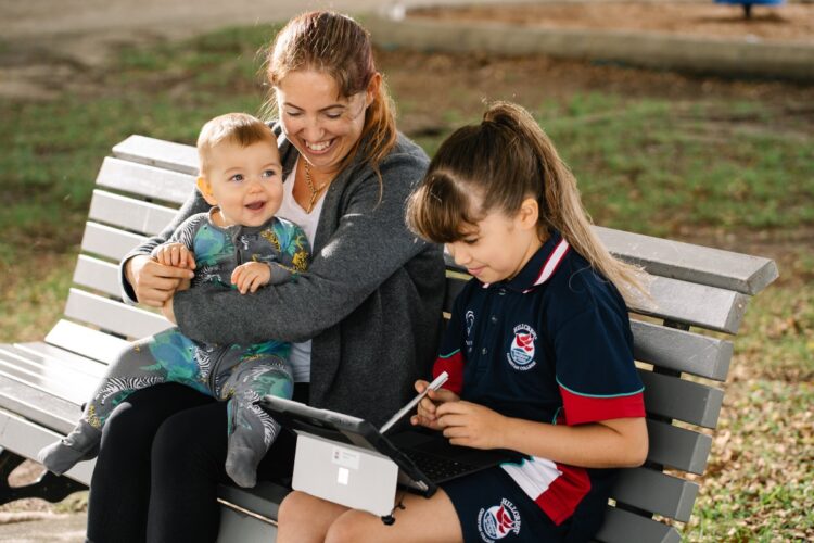 Hillcrest Christian College takes the 'distance' out of distance education. Image: Hillcrest Cristian College