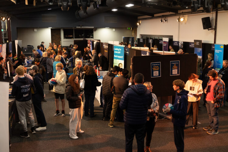 Several Alumni attended the Careers & Subject Expo. Image: Kingswood College