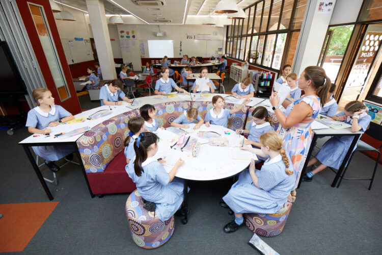Stuartholme introduced a Junior School in 2024, with an inaugural cohort of 100 students. Image: Stuartholme