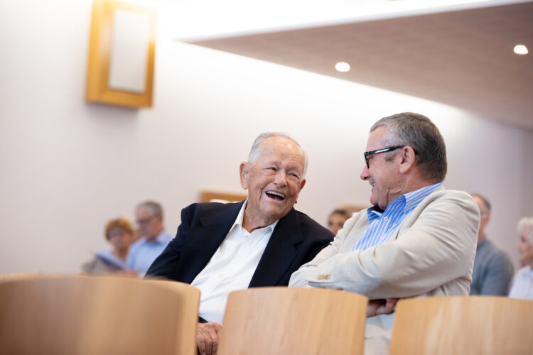 St Laurence's College welcomed more than 230 Old Boys back to the college in August. Image: St Laurence's College
