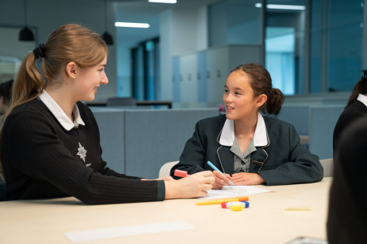 Mentors play a crucial role in setting students up for success at Methodist Ladies' College. Image: MLC.