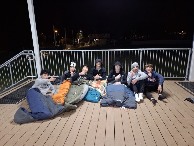 Year 9 students raised more than $1,000 for a charity providing crisis accommodation for victims of domestic violence. Image: Trinity Grammar School