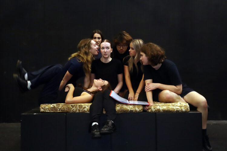 A Midsummer Night’s Dream rehearsal. Image: The McDonald College