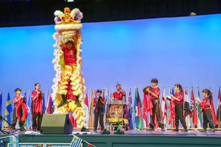 The event has grown from a small school assembly into a full-scale cultural festival. Image: Canterbury College