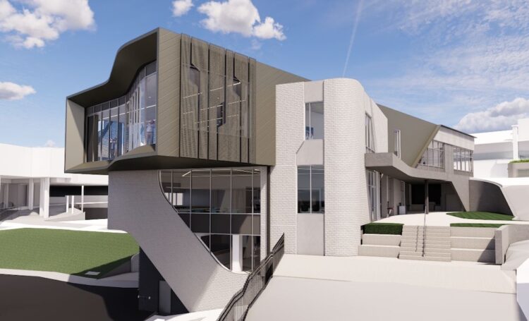 The Innovation Building will feature open-plan collaborative learning zones. Image: Hillcrest Christian College