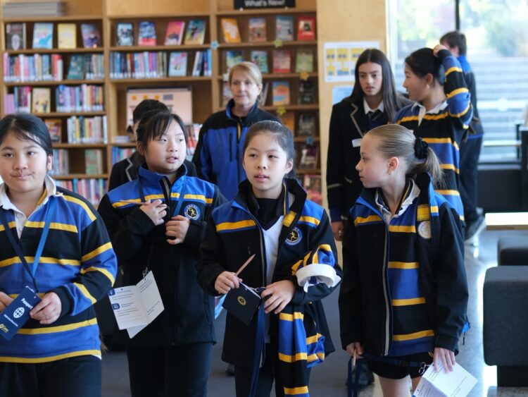 Students in Year 4 were invited to discover what it’s like to be a Carey Middle Schooler. Image: Carey