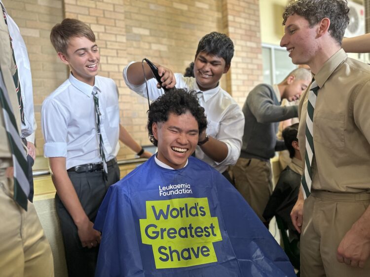 Trinity Grammar has participated in the Leukaemia Foundation’s World’s Greatest Shave for 15 years. Image: Trinity Grammar