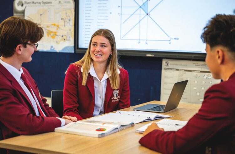 Radford College is one of 18 members of the Association of Independent Schools of the ACT partnering with Respect Collective. Images: Alan Lee