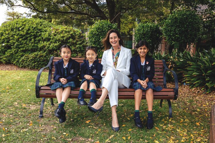 Dr Kate Hadwen is also a Board director of
the International Coalition of Girls’ Schools. Images: Pymble Ladies’ College