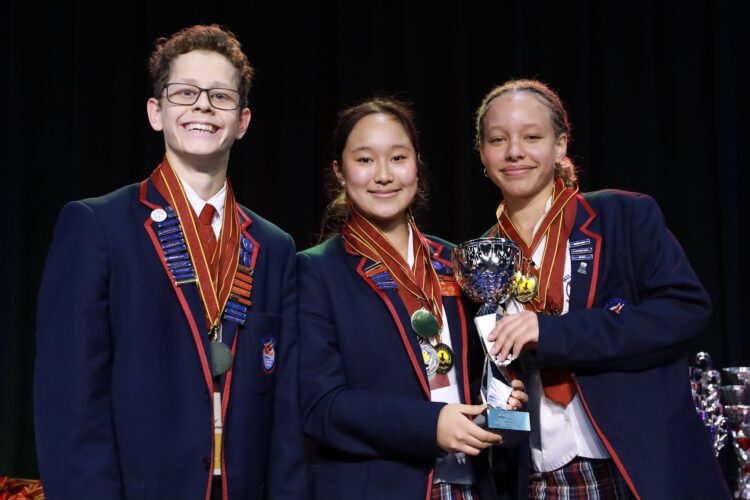 Eleven Hillcrest Christian College students will represent Australia. Image: Hillcrest Christian College