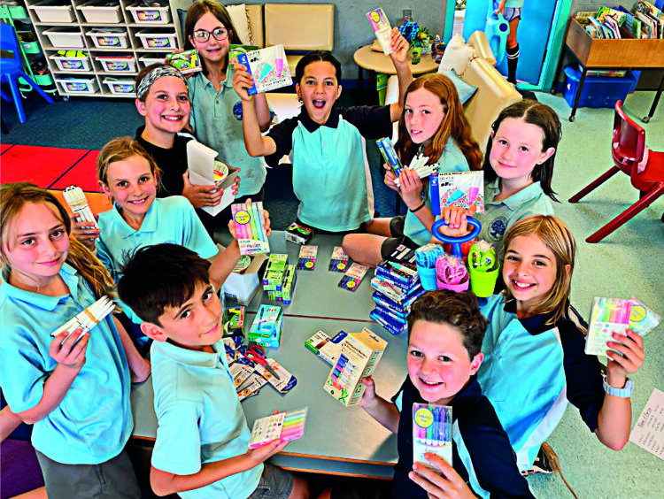 Pilot Pen Australia provides pens and markers as prizes for students. Images: Pilot Pen Australia