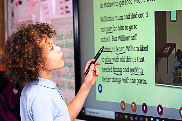 Schools can access teaching materials and assessments via an online platform. Image: Hachette Learning