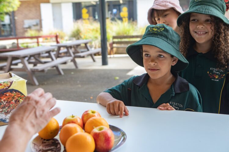 Kyneton Primary School is taking a student‑led approach to shaping their canteen. Image: Kyneton Primary School