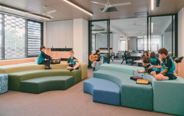 Green Square Public School and Community Spaces responds to the demands of one of Australia’s most densely populated urban areas. Image: Martin Siegner