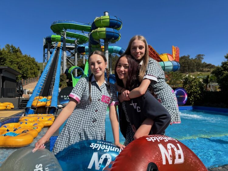 Funfields Themepark has seen growing demand for its Year 12 Celebration Day, an October-only offering designed exclusively for Year 12 cohorts and teachers. Image: Funfields.
