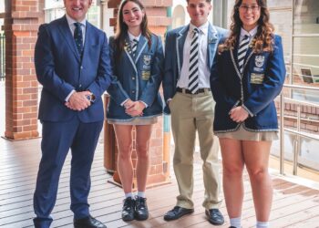 Executive Principal Mr Simon Lees (left). Reddam House Sydney was Top 5 School in NSW for HSC in 2022, 2023 and 2024. Image: Reddam House Sydney.