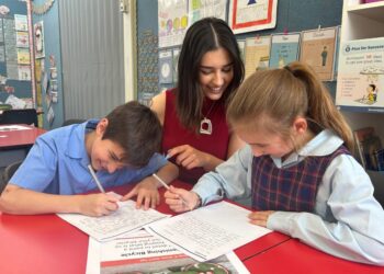 Seven Steps to Writing Success says artificial intelligence is already shaping how teachers mark and report on growth. Image: Seven Steps Writing